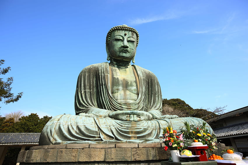 The Great Buddha of Kamakura, Tokyo, Japan HD wallpaper