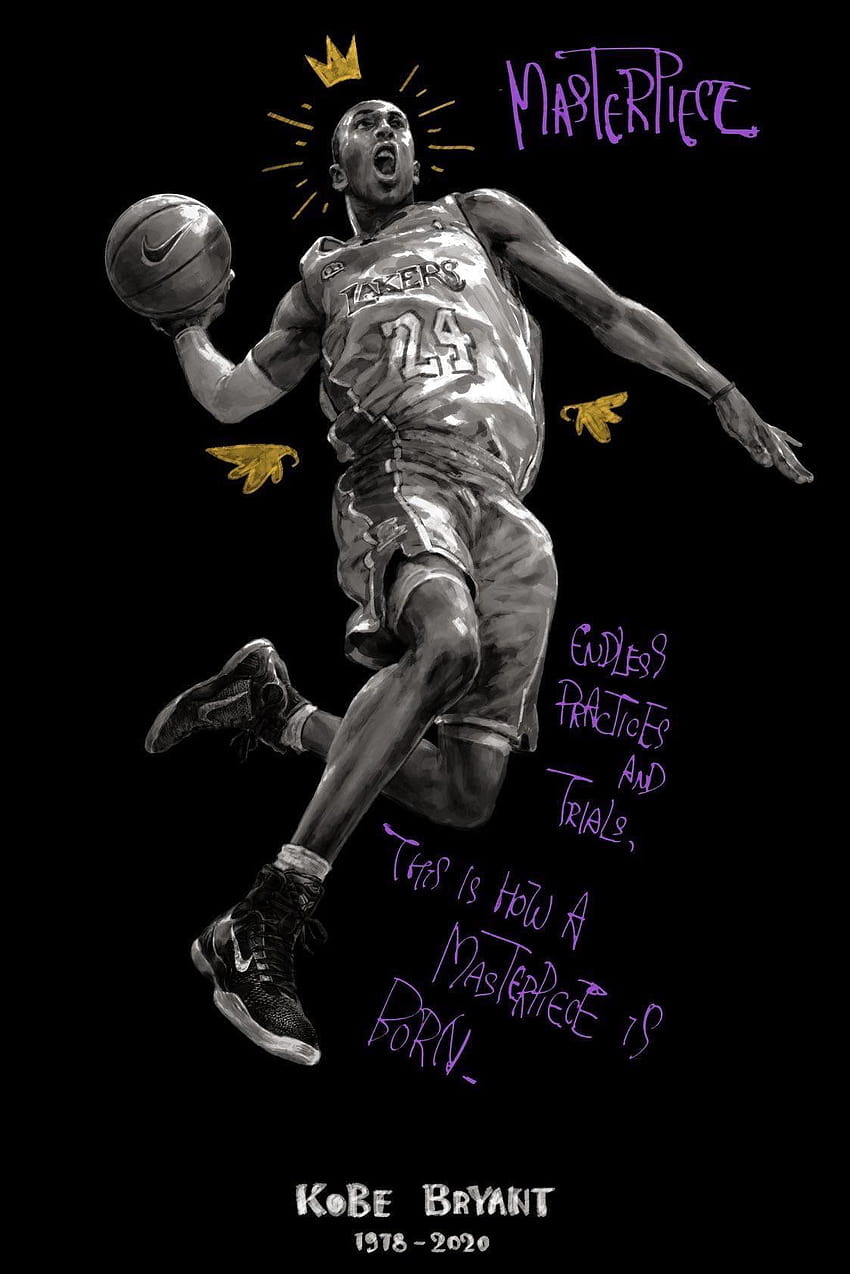 Kobe, basketball, rip gigi, rip kobe, HD phone wallpaper