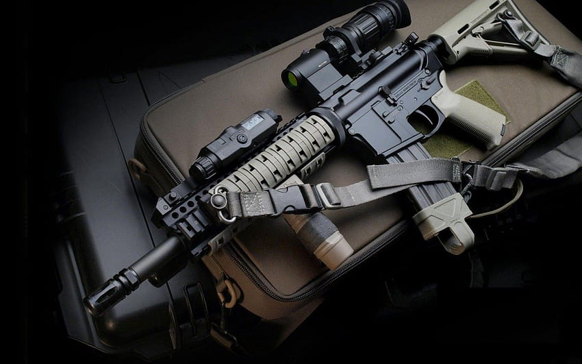 Go back to 10 New Military Weapons Next [1440x900] for your , Mobile & Tablet, military guns HD wallpaper