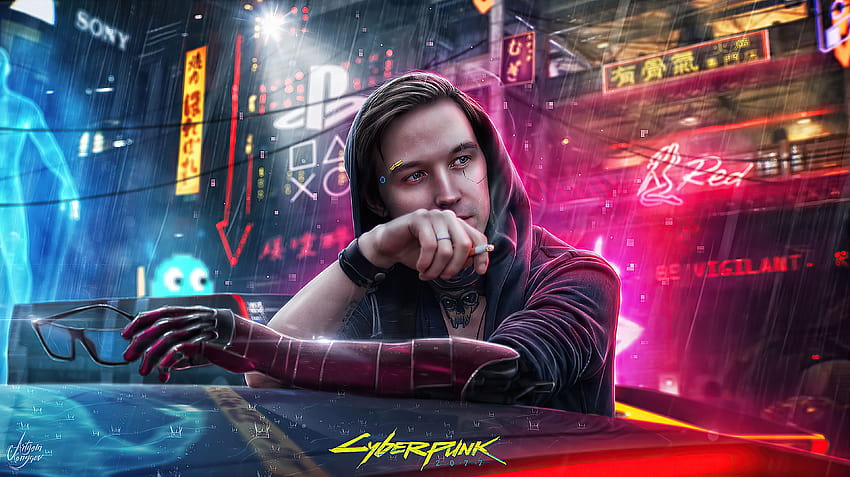 Cyberpunk 2077 Street Boy , Games, Backgrounds, and, cyberpunk computer HD wallpaper