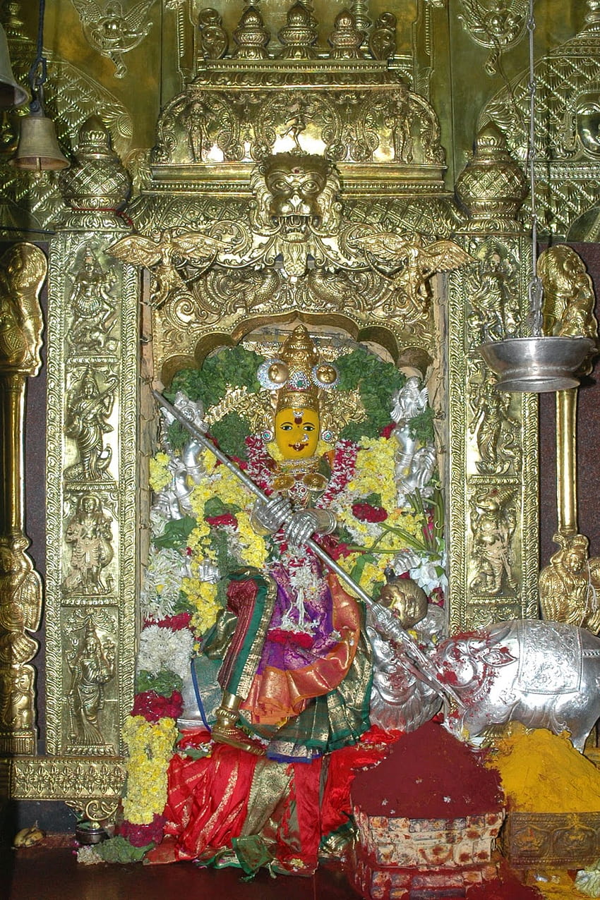 Галерия Vijayawada Kanaka Durga Devi HD тапет за телефон