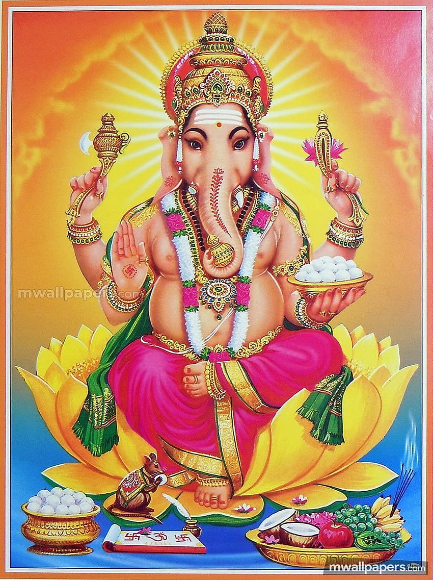 Gott Vinayagar HD-Handy-Hintergrundbild