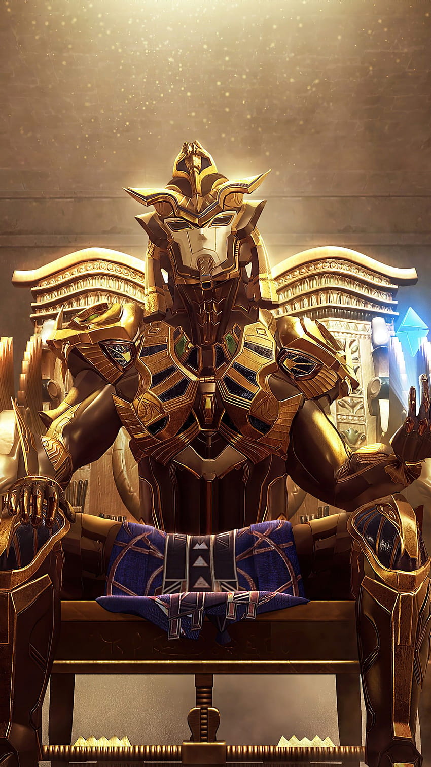 PUBG Mobile, Goldener Pharao X, Pubg Pharao HD-Handy-Hintergrundbild