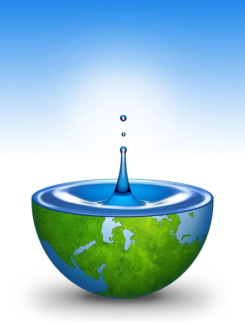 Journée mondiale de l'eau Économisez l'eau Fond d'écran de téléphone HD