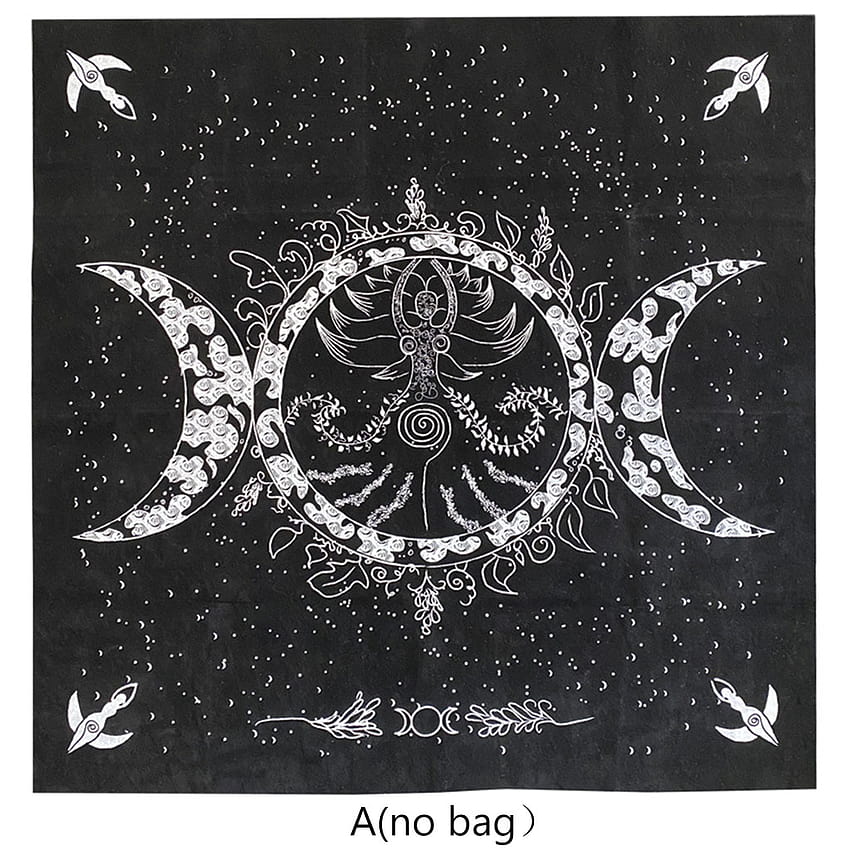 SPHET Altar Tarot Cloth Triple Goddess Moon Phases Astrology Tarot Tablecloth 19 HD phone wallpaper