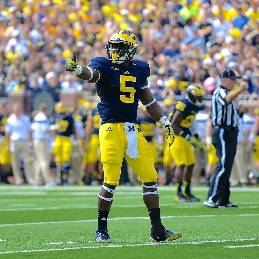 Michigan Football Spring Game: The Return of Jabrill Peppers' Health and Hype HD phone wallpaper