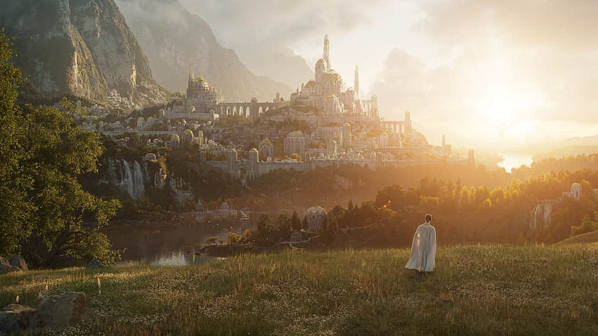 Amazon partage un teaser pour la série Lord Of The Rings, Valinor Fond d'écran HD
