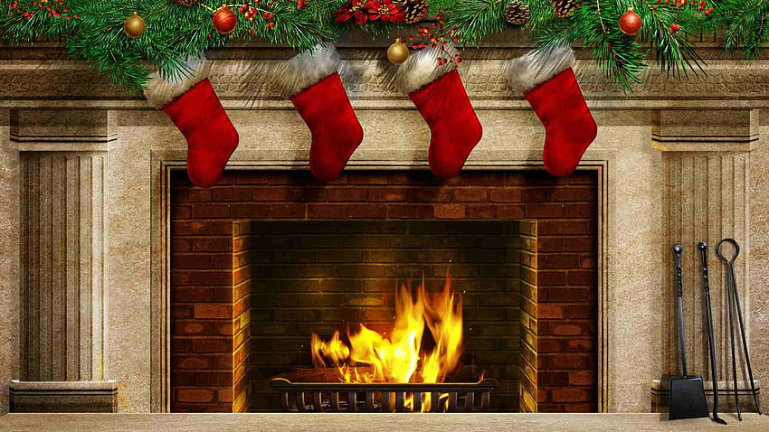 26 Christmas, christmas open fireplace HD wallpaper | Pxfuel