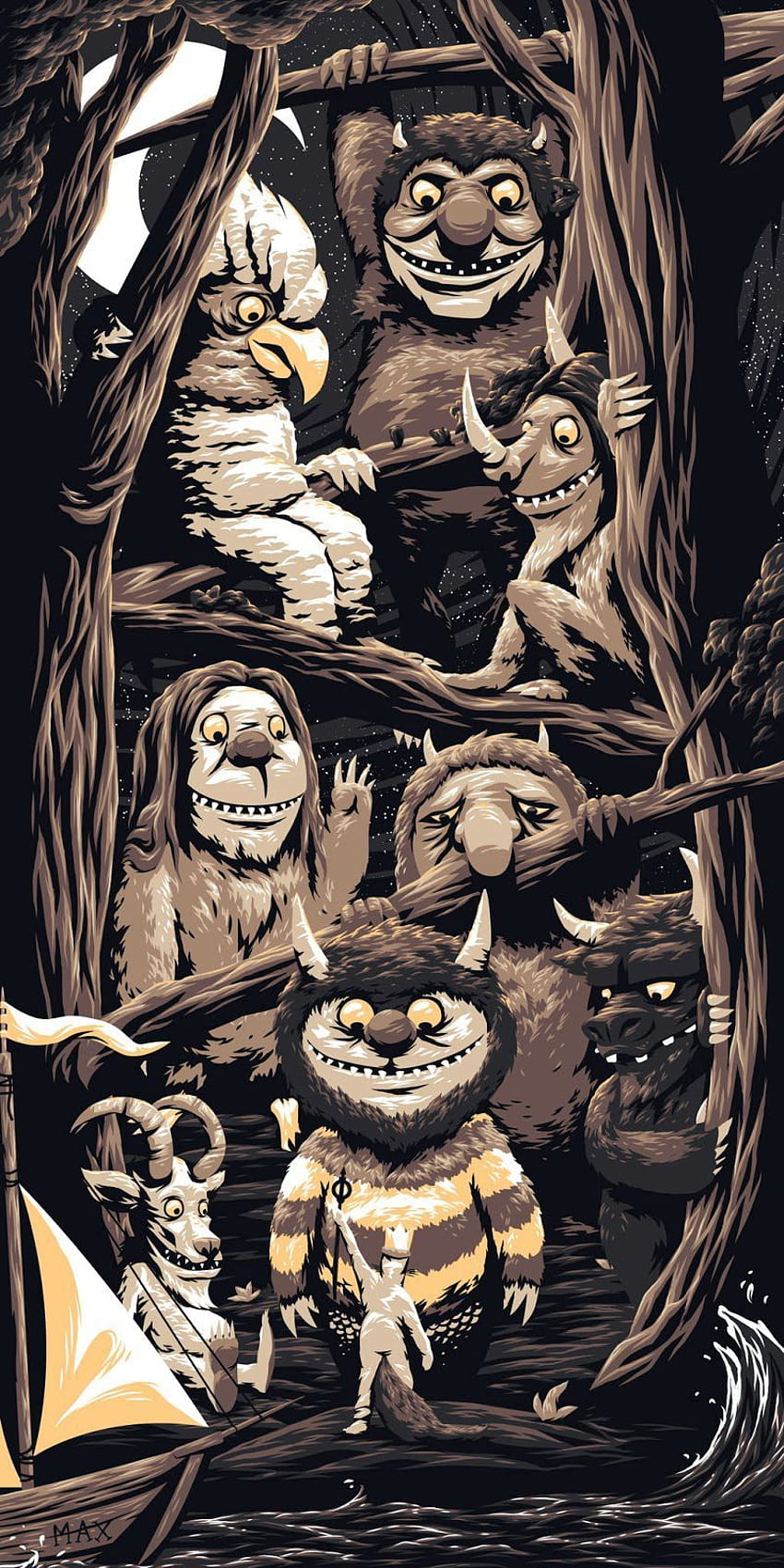 Where The Wild Things Are HD phone wallpaper