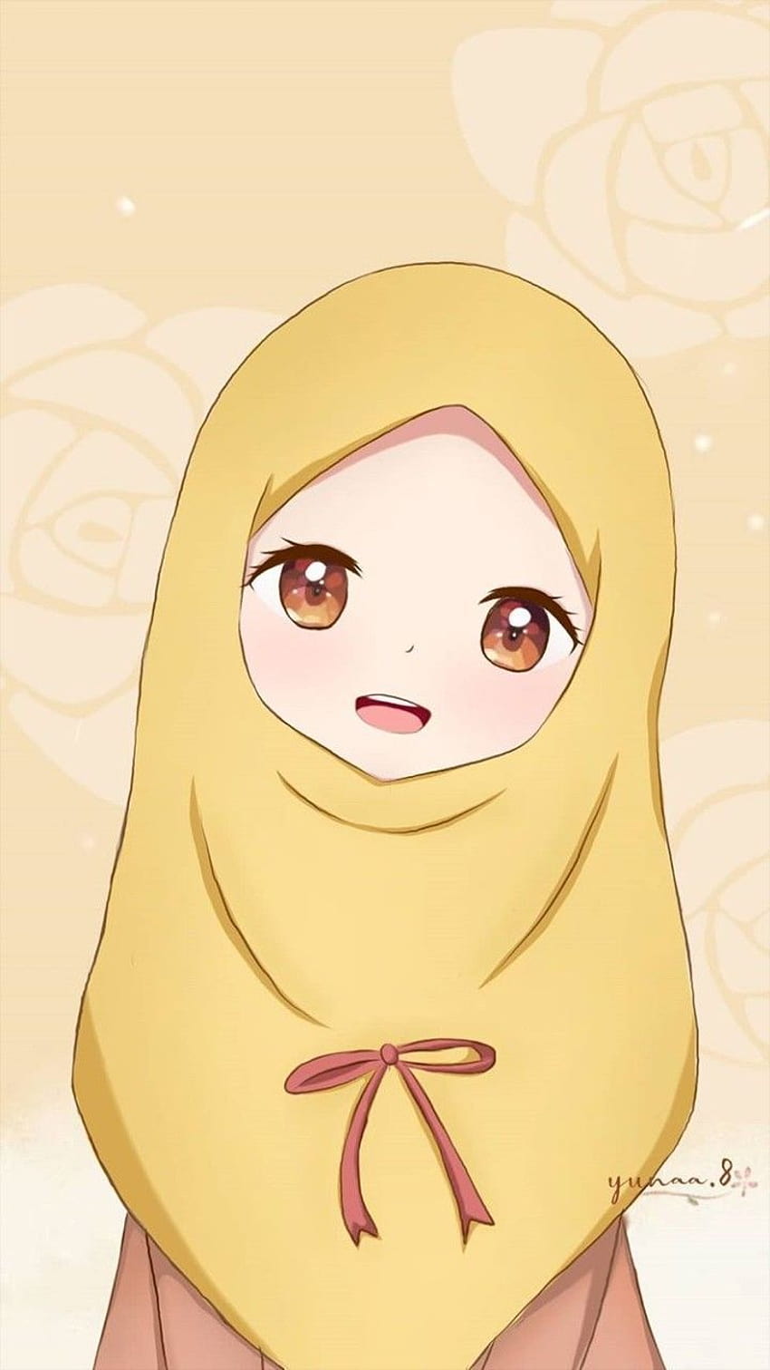 Muslimah posted by Ryan Simpson, hijab anime HD phone wallpaper
