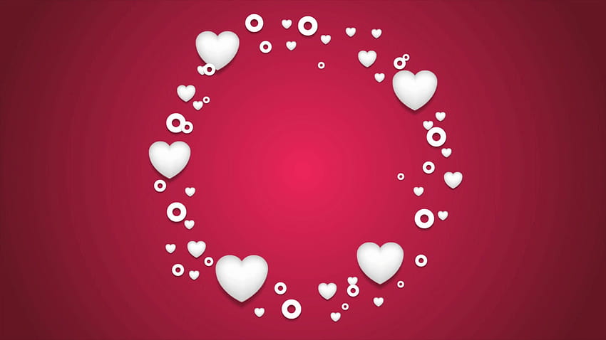 Rotating circle from beautiful hearts motion graphic design. St Valentines  Day video animation clip Ultra 3840x2160, valentines day love ultra HD  wallpaper | Pxfuel