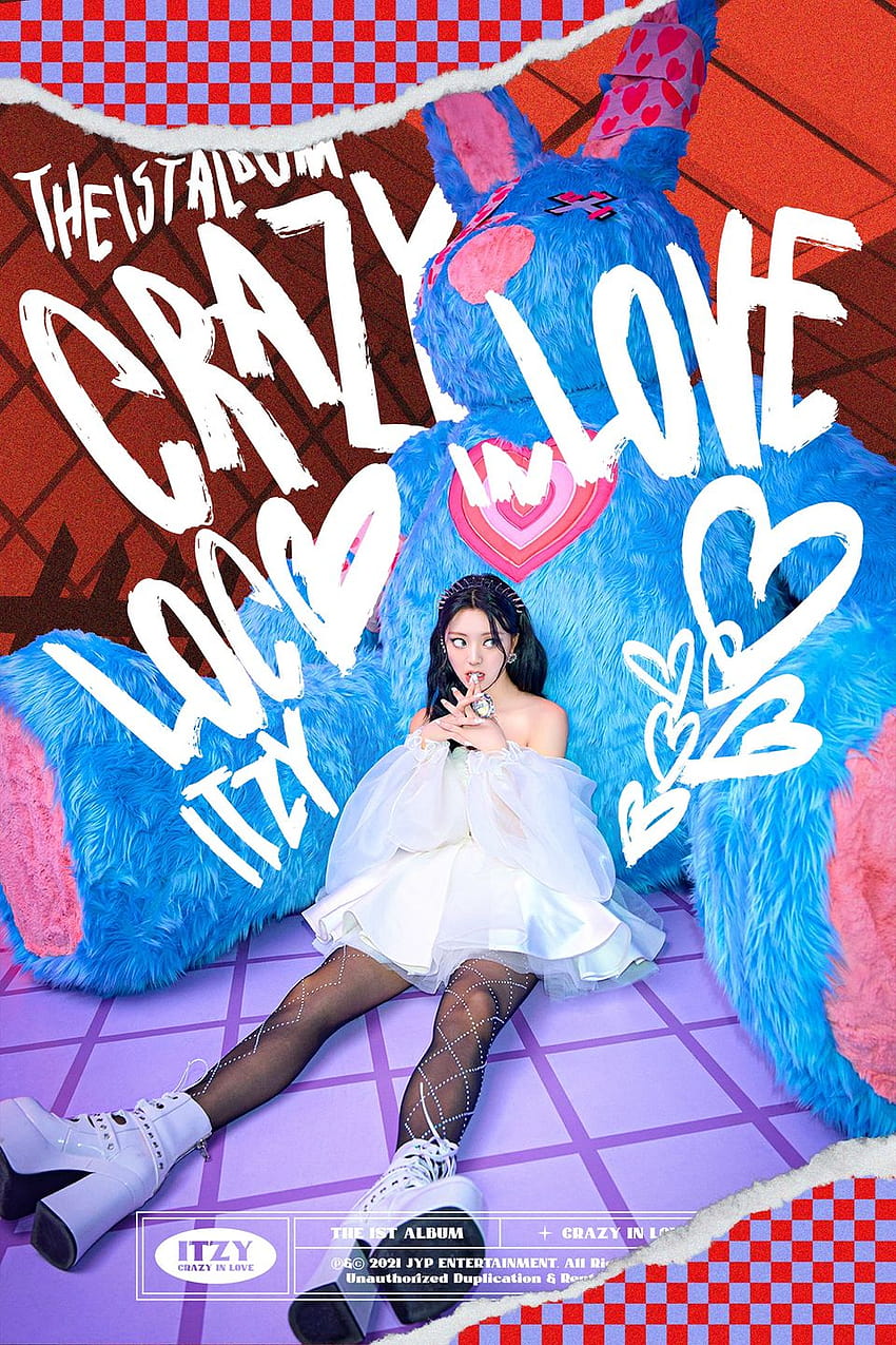 ITZY 1st Album [CRAZY IN LOVE], conceito itzy loco Papel de parede de celular HD