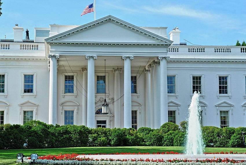 white house in washington HD wallpaper