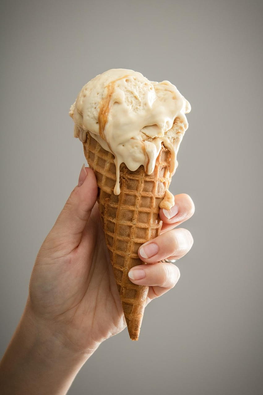 90 Ice Cream : &, топене на сладолед HD тапет за телефон