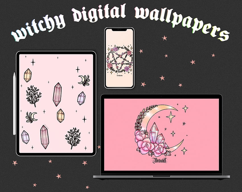 Witchy Fabric Wallpaper and Home Decor  Spoonflower