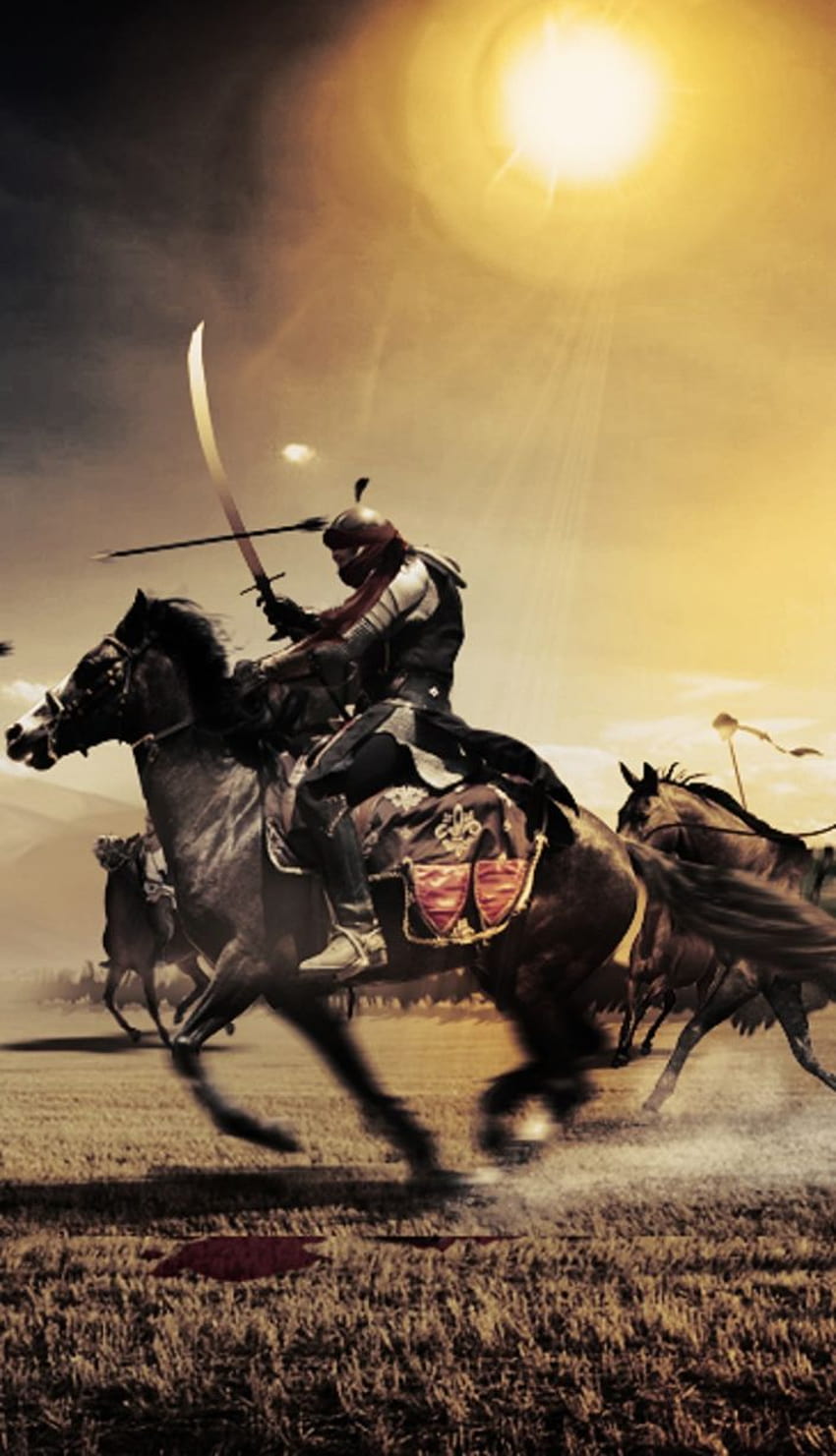 Arabian warrior, khalid ibn al walid HD phone wallpaper