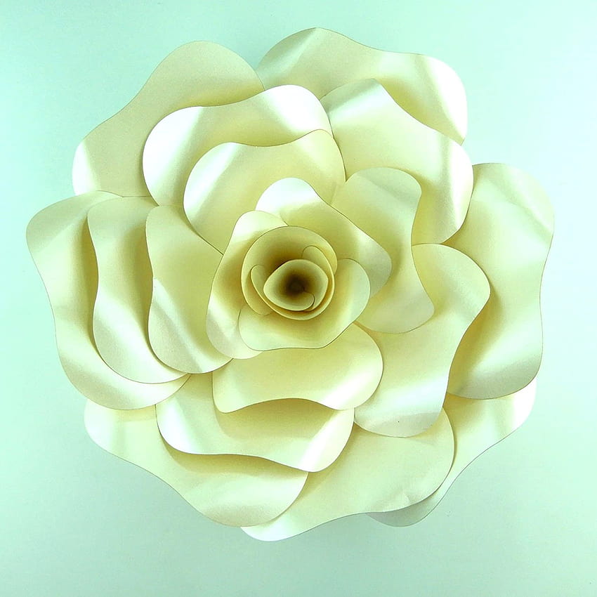 Papierblumen-Vorlagen-Set, Muster zum Selbermachen, zum Basteln Ihrer eigenen Blumen-Hintergrund-Kabine, Blumen-Dekorationskarton, Rose HD-Handy-Hintergrundbild