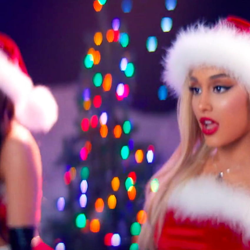 Ariana Grande's 'thank u, next' music video had over 825,000 people, ariana grande christmas thank u next HD phone wallpaper
