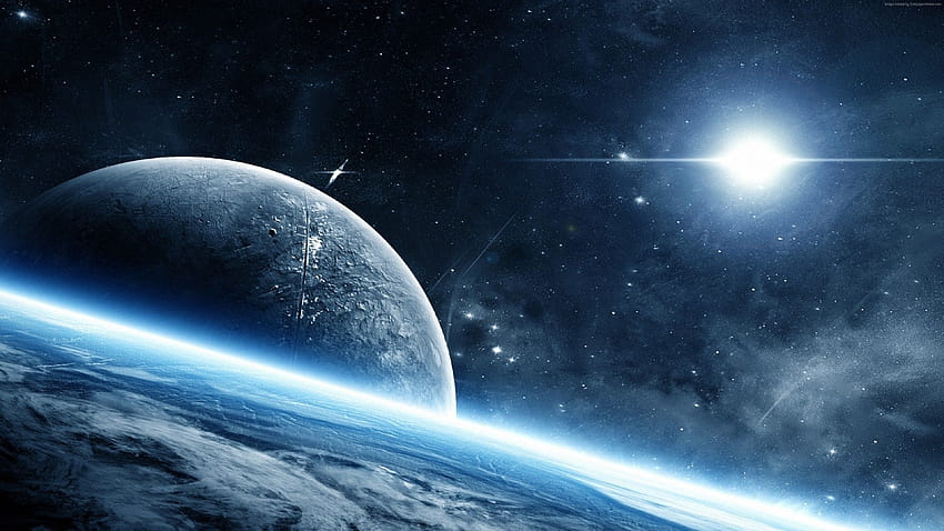 Space, Galaxy and Planets and Backgrounds, space planet HD wallpaper