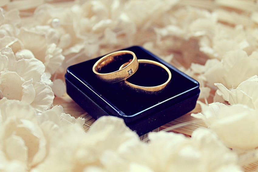 Wedding Rings, ring flower HD wallpaper | Pxfuel