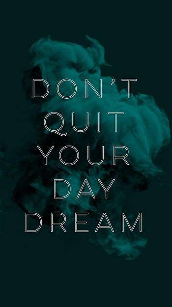 I don't quit Wallpaper by Peggie Prints | Society6