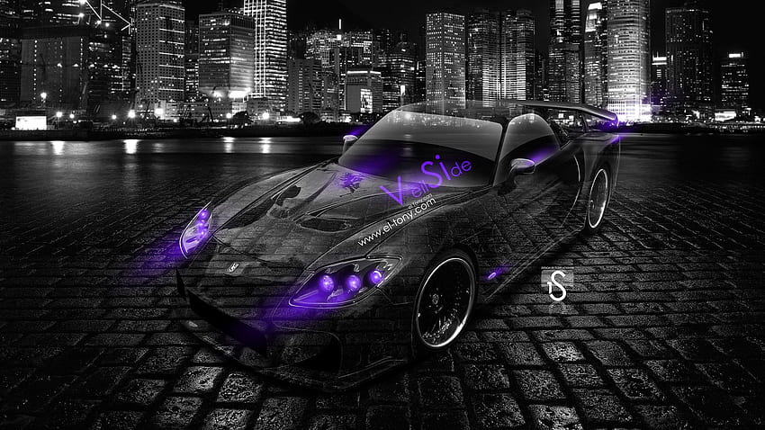 Mazda RX7 Veilside Bodykit JDM Crystal City Car 2014 el Tony [1920x1080] para tu, Móvil y Tablet fondo de pantalla
