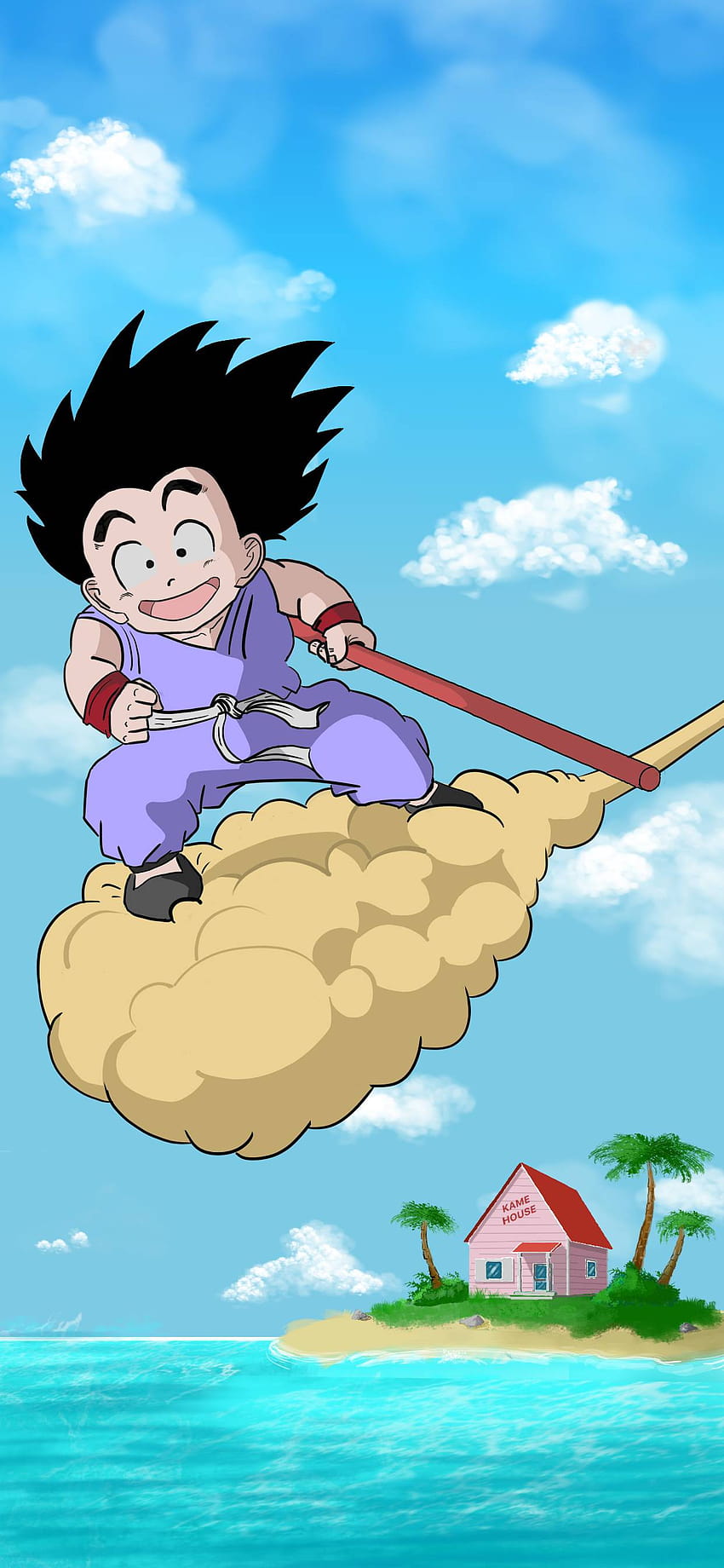 Kame House Dragon Ball iPhone Wallpaper HD » iPhone Wallpapers
