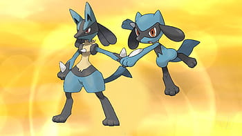 Riolu Y Lucario Shiny, HD Png Download - vhv