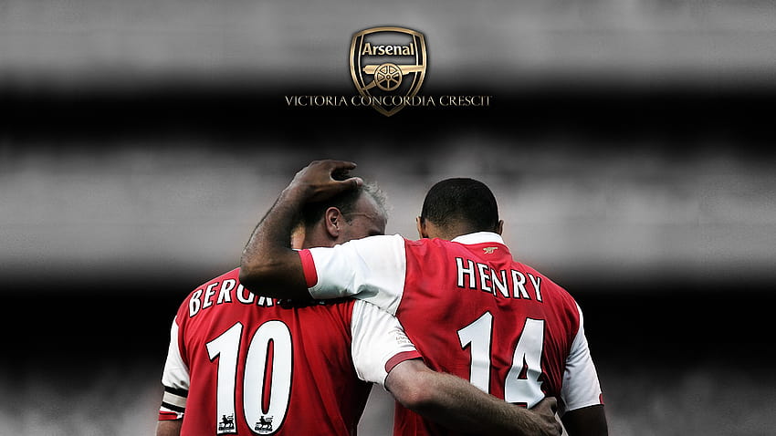 : Arsenal Fc, London, Thierry Henry, Dennis Bergkamp, ​​highbury, klub sepak bola, legenda, penembak 1920x1080 Wallpaper HD