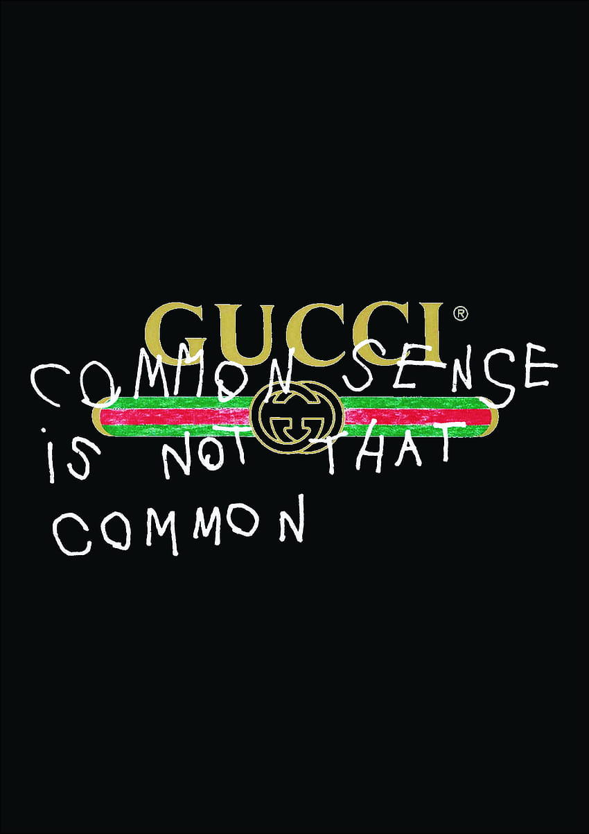 Gucci Drip Logo list HD wallpaper