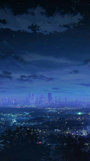 Aesthetic anime backgrounds night sky HD wallpapers | Pxfuel