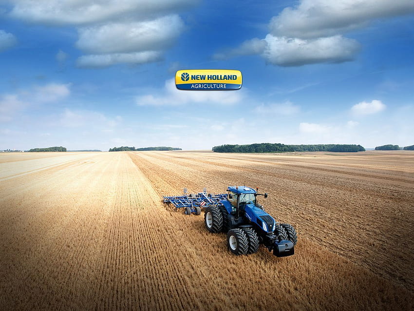 New Holland Tractor HD wallpaper