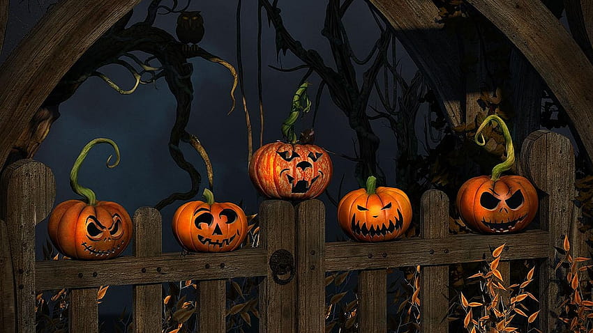 Disney-Halloween-Hintergründe, Pixel-Halloween-PC HD-Hintergrundbild