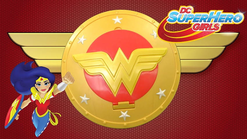 DC Super Hero Girls Wonder Woman Bouclier de Mattel Fond d'écran HD