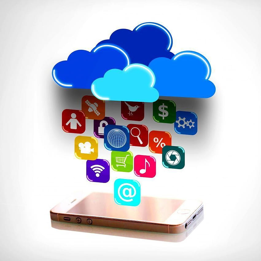 Get Stock of Cloud computing and mobility concept HD wallpaper