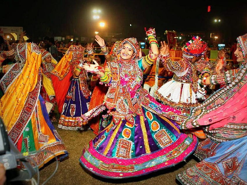 Dpc Navratri Garba Festival Au Gujarat Fond d'écran HD