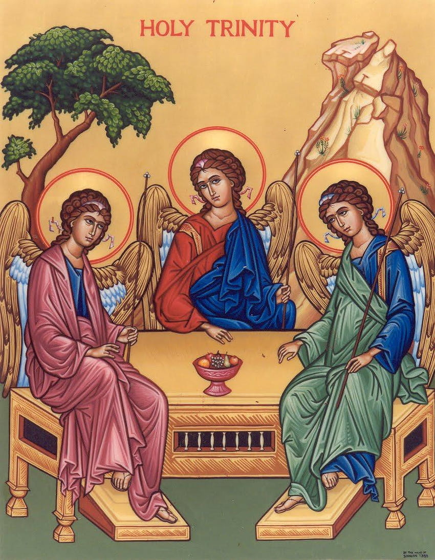 Heilige Dreifaltigkeit, er, orthodoxer Karsamstag HD-Handy-Hintergrundbild