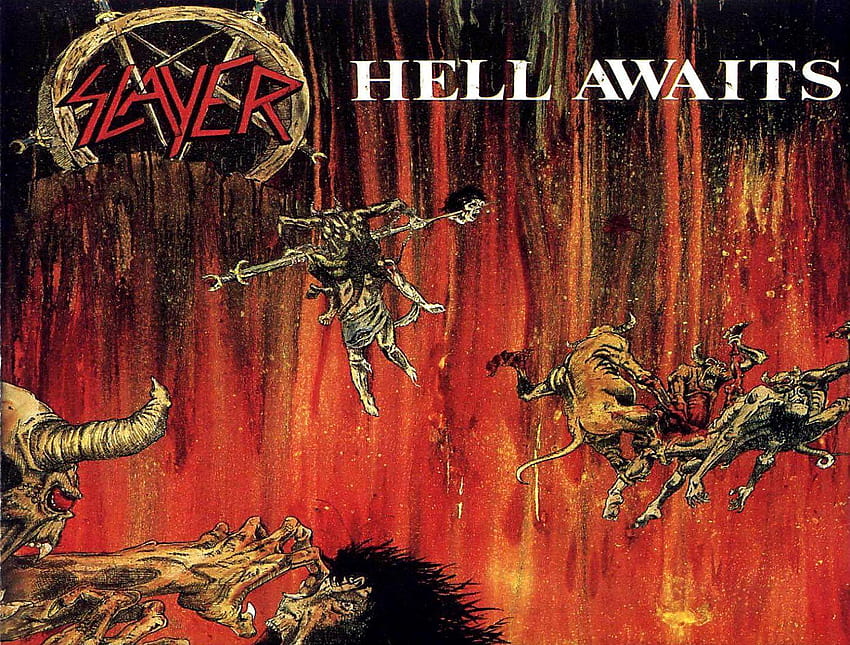SLAYER death metal heavy album art cover dark n, album covers HD wallpaper
