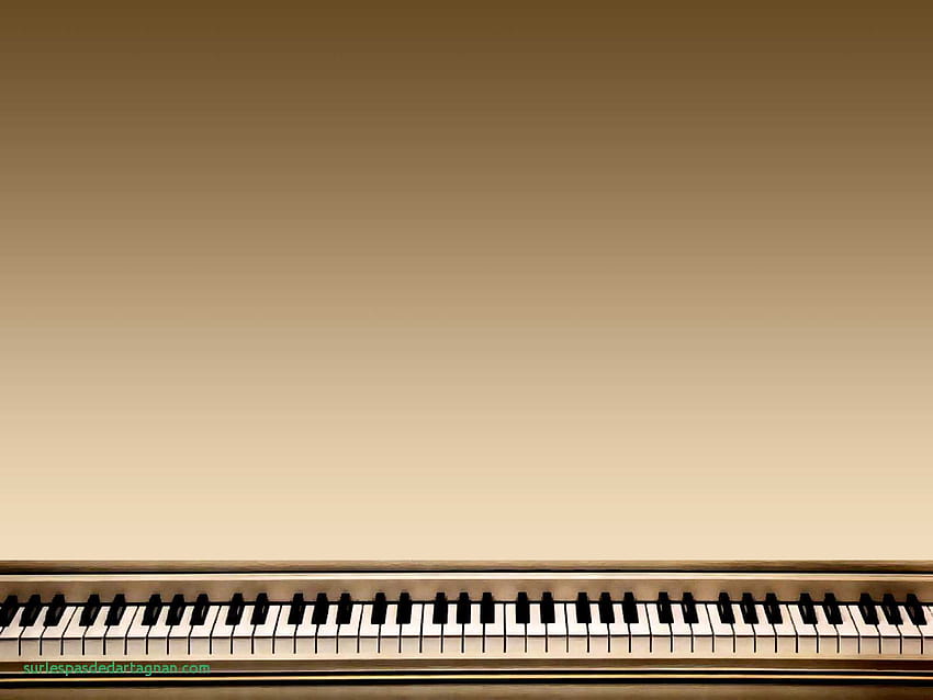 파워포인트 음악 피피티 템플릿 굉장한 피아노 배경, 파워포인트 악보 배경 HD 월페이퍼