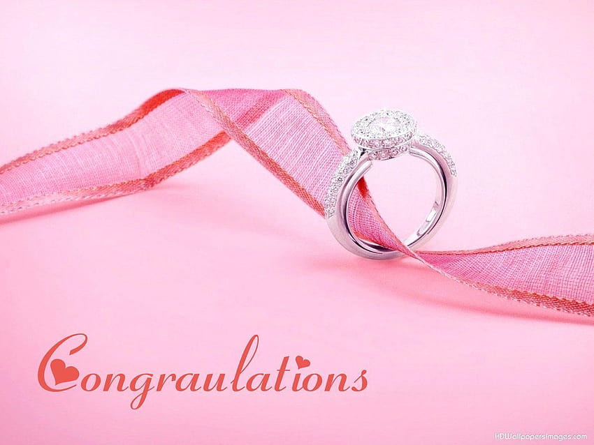 Engagement Wishes Ring Ceremony HD wallpaper