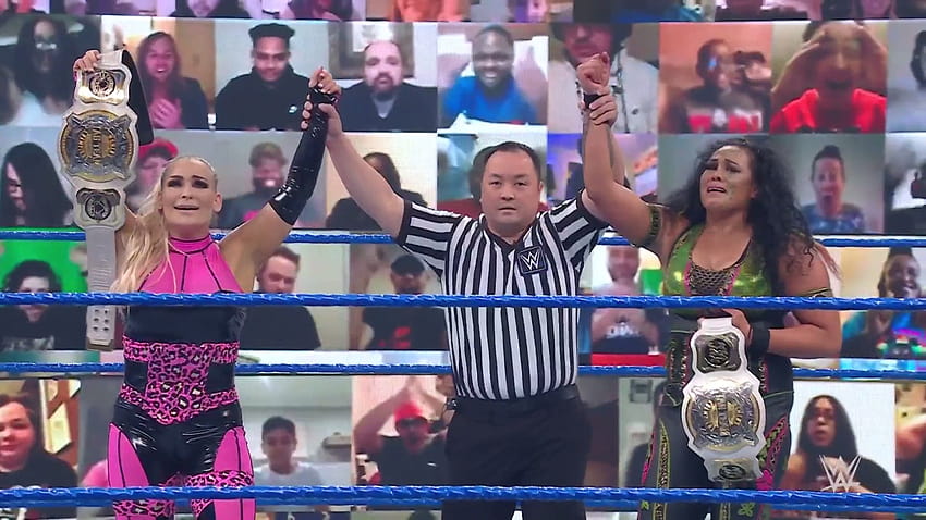 Tamina and Natalya are the new WWE Tag Team Champions, wwe tamina 2021 HD wallpaper
