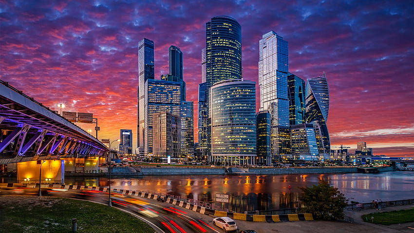 8 Russia Moscow Cityscape HD wallpaper