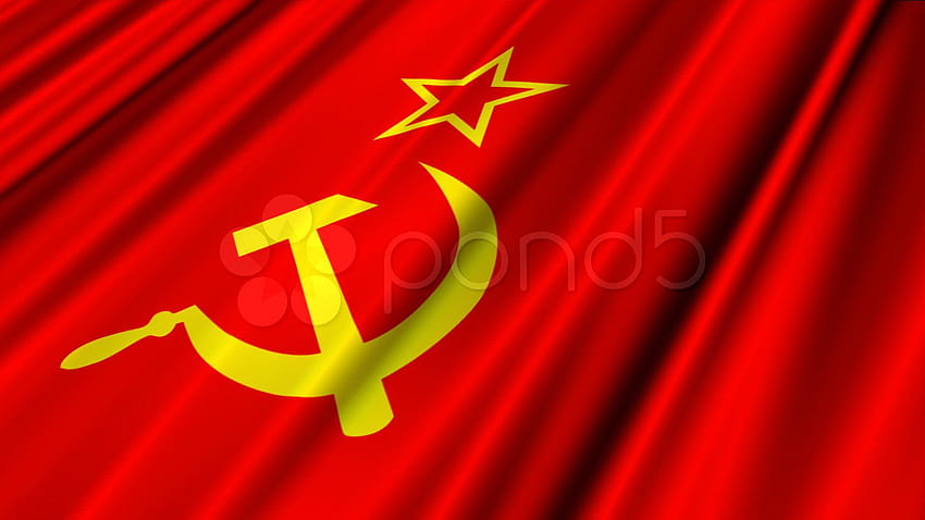 Flaga Związku Radzieckiego na żywo ✓ Labzada Tapeta HD