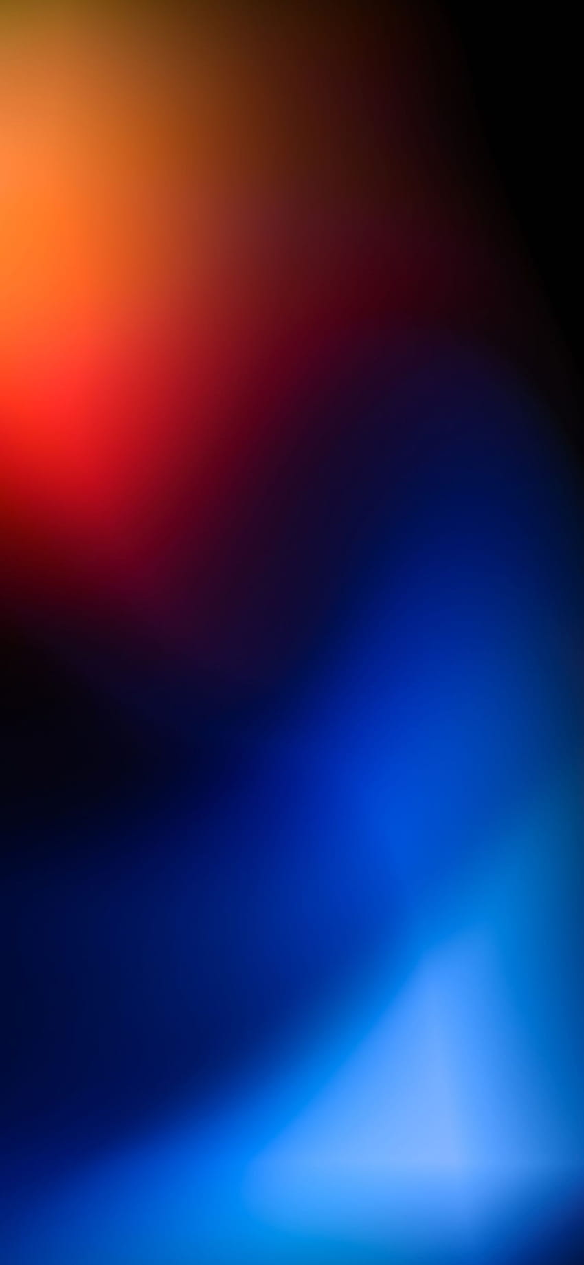 1125x2436 Abstract Red Blue Blur Iphone Xsiphone 10iphone X