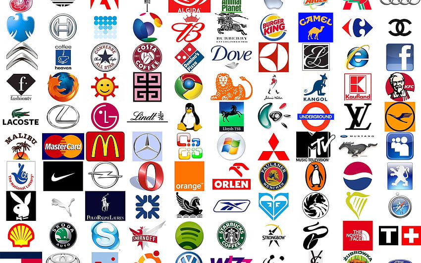 Brands Logos Famous Logos And Data Src, company logos HD wallpaper ...