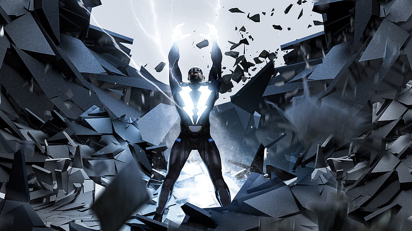 Black Bolt Art marvel black bolt HD wallpaper  Pxfuel