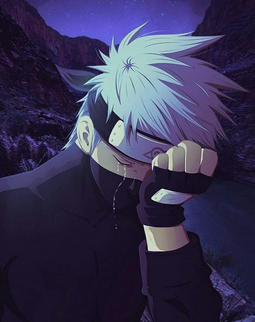 Kakashi Hatake, armer Kakashi ..., trauriger Naruto HD-Handy-Hintergrundbild