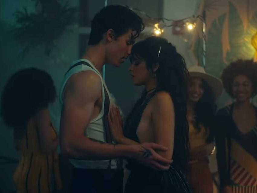 Shawn Mendes i Camila Cabello prezentują nową piosenkę i teledysk do utworu „Señorita, shawn mendes senorita” Tapeta HD