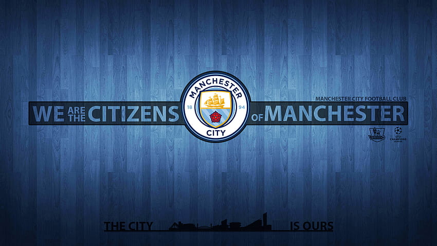Logotipo de la ciudad de Manchester, ciudad de fondo de pantalla