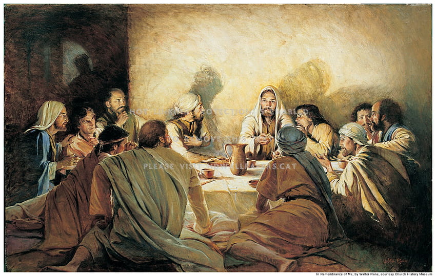 ostatnia wieczerza sztuka jezus maluje chrystusa, święta wieczerza Tapeta HD